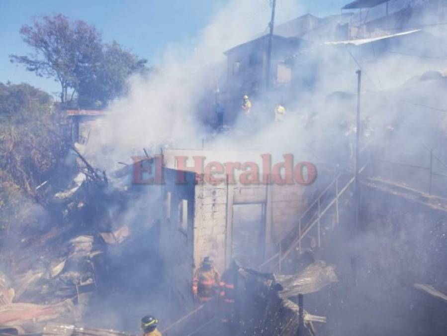 Consternación por muerte de una niña en incendio en la capital