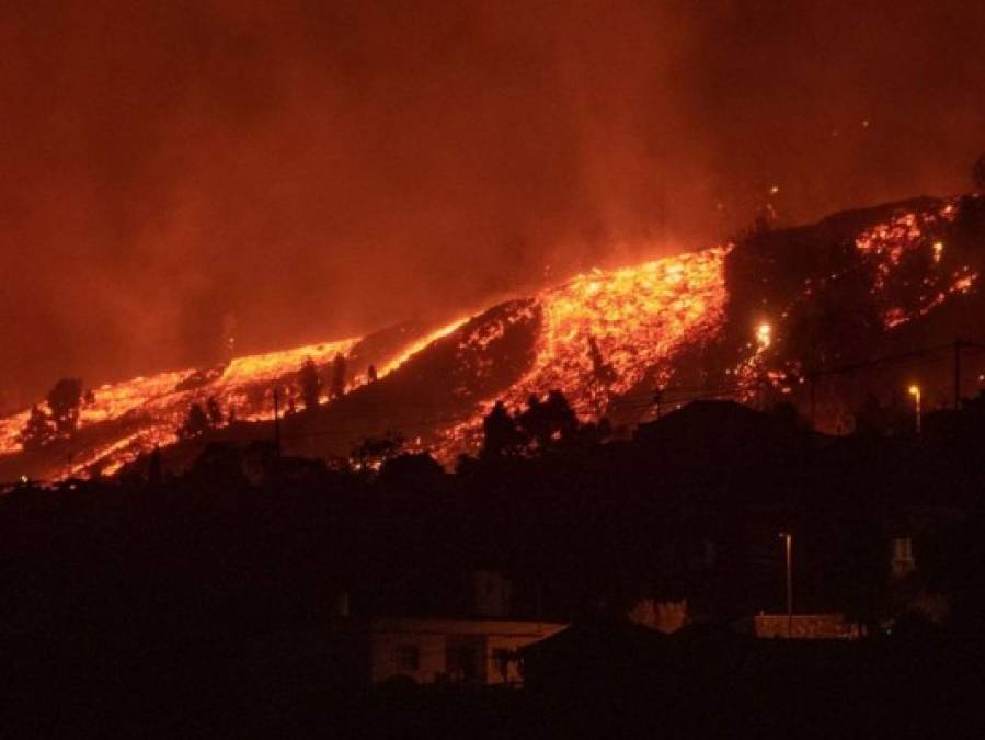 Destrucción y zozobra: las imágenes que dejó la erupción del volcán Cumbre Vieja