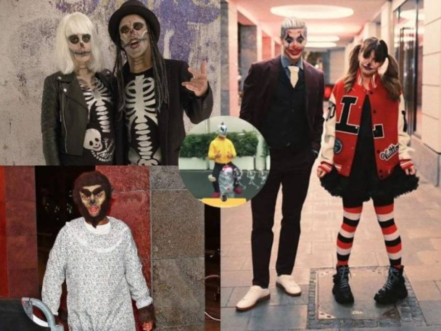 Halloween 2019: Los disfraces que lucieron famosos futbolistas