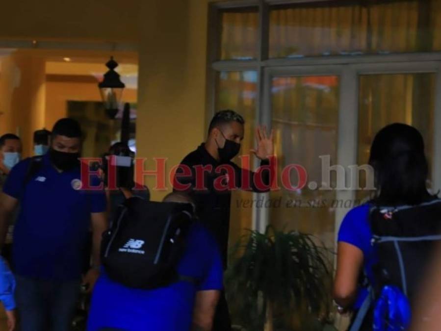 Así llegaron Keylor Navas y el resto de la Selección de Costa Rica a Honduras