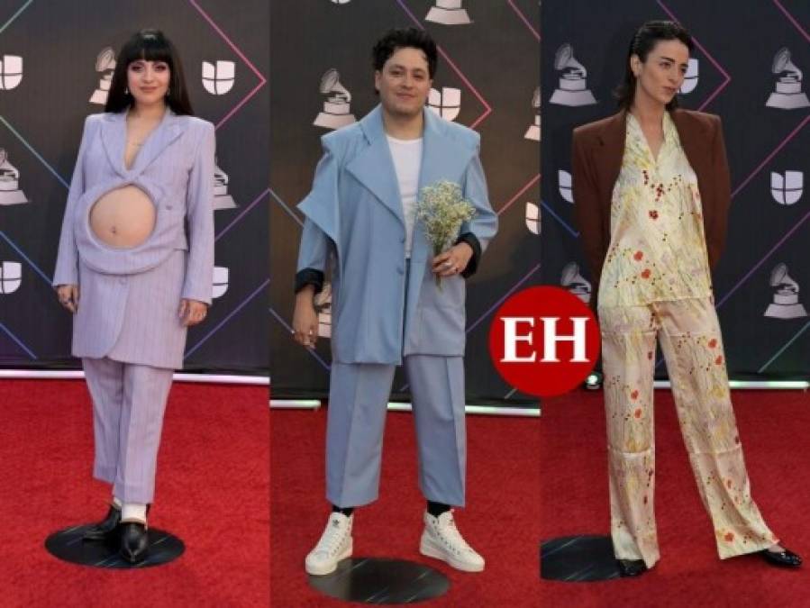 Embarazos al aire y ropa holgada: los looks más extravagantes de los Latin Grammy 2021