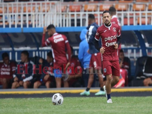 Motagua se prepara en el Estadio Nacional previo a la final de Concacaf contra Comunicaciones (Fotos)