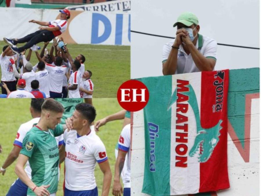 FOTOS: El festejo de los albos, frustración verdolaga: las mejores imágenes de la finalísima Olimpia-Marathón