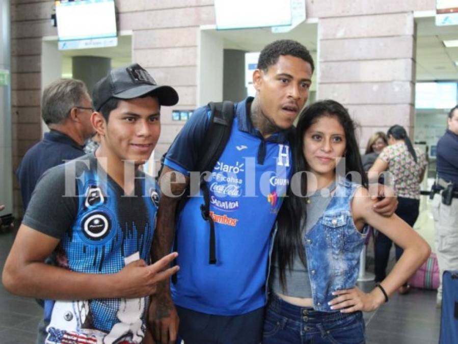 Fotos: Espectacular despedida recibió la Selección Nacional en el aeropuerto Toncontín