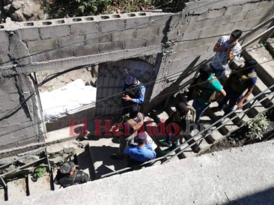 FOTOS: Escena del crimen de nacionalista acribillado en Villa Nueva