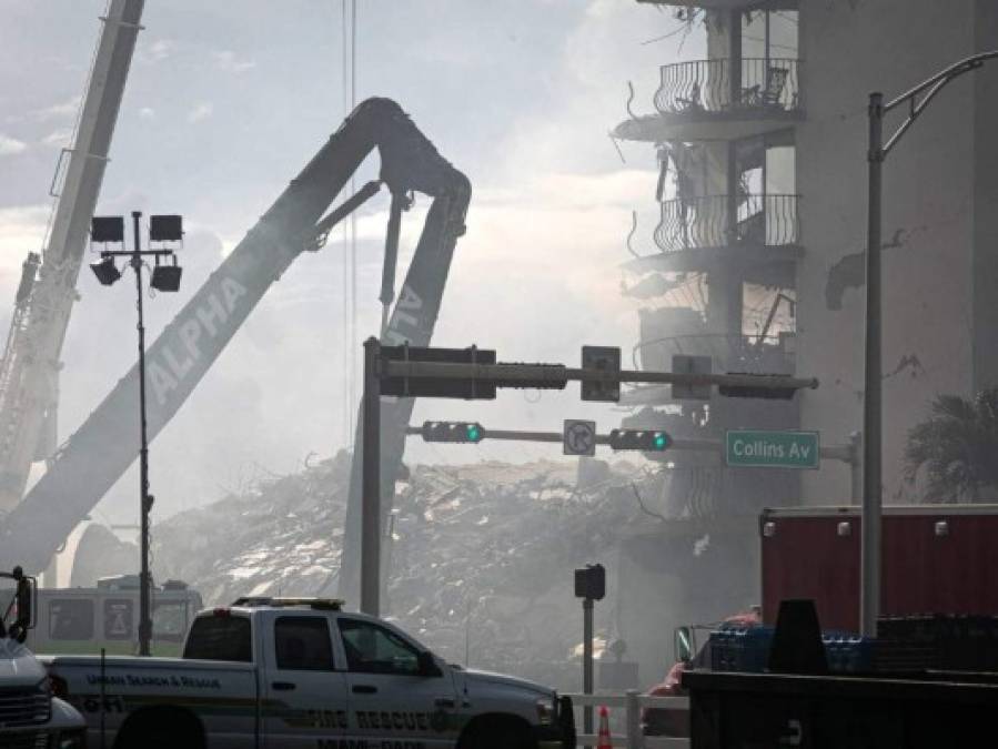 Angustia e incertidumbre: la operación de rescate y búsqueda tras derrumbe de edificio en Miami