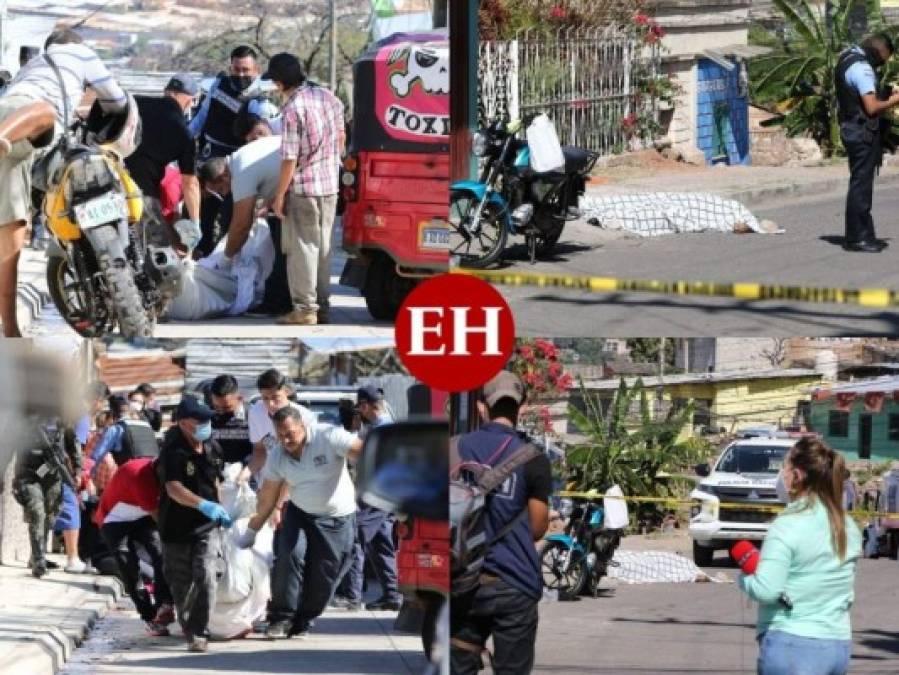 Escenas de violencia en la capital: matan a dos personas en diferentes sectores (FOTOS)