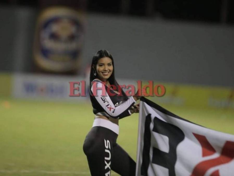 Bellezas que adornan los estadios en los partidos de la jornada 8 de la Liga Nacional