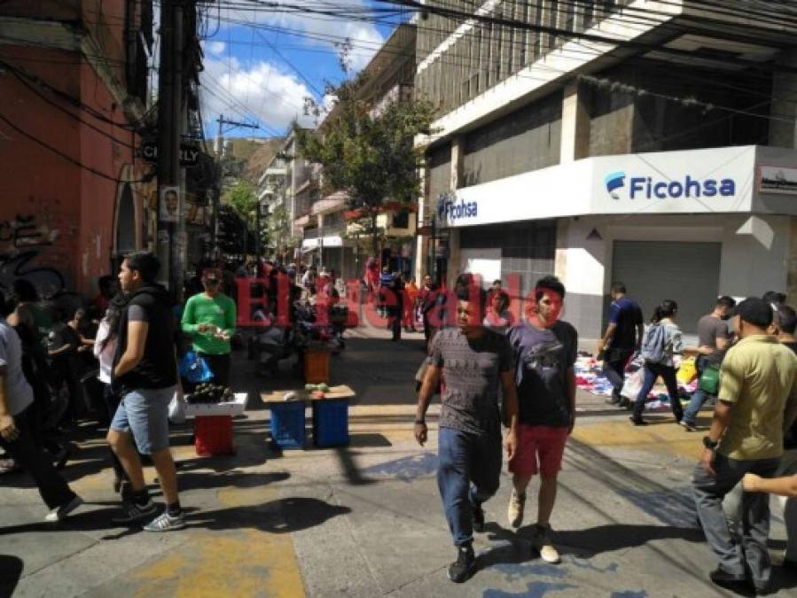 FOTOS: Ambiente en Tegucigalpa a un día de establecido el toque de queda