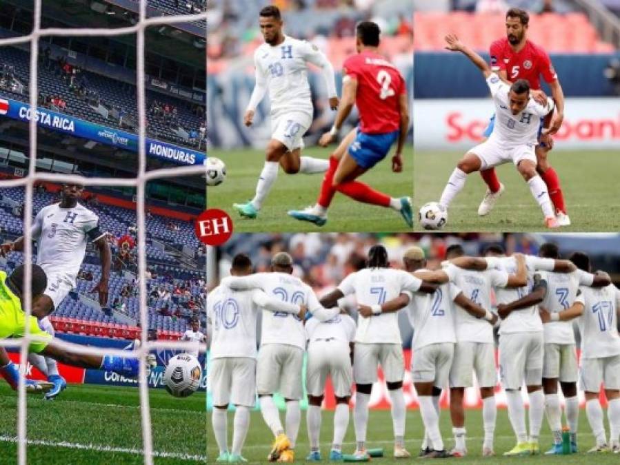 Las mejores imágenes del partido entre Honduras y Costa Rica