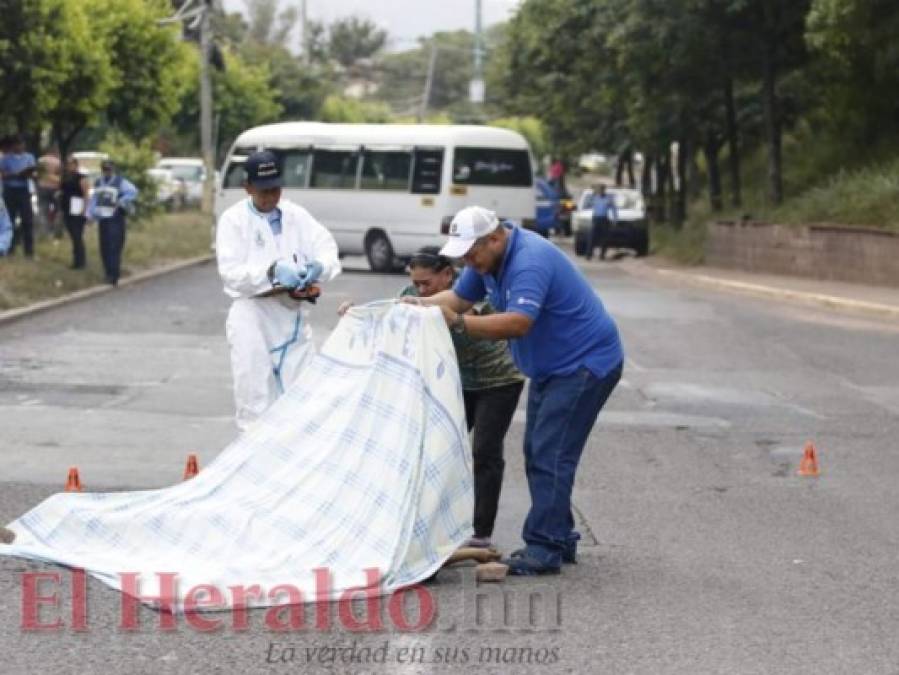 Desgarradoras imágenes: Dolor, llanto y conmoción de familiares de conductor asesinado en el bulevar FFAA