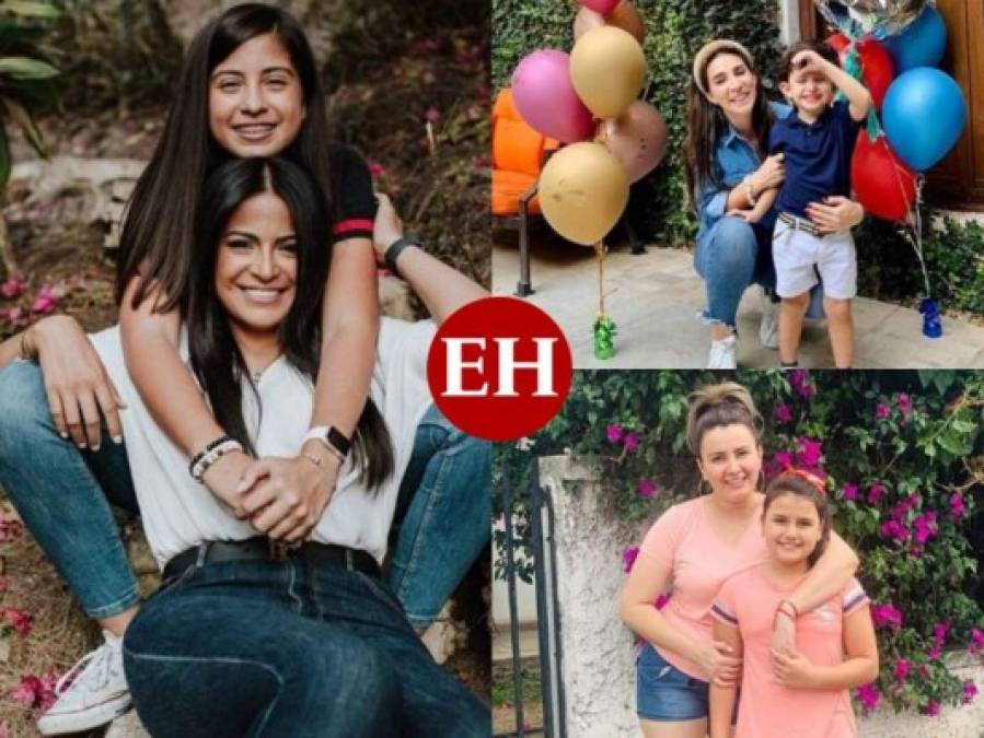 El parecido de estas famosas mamás hondureñas con sus hijos