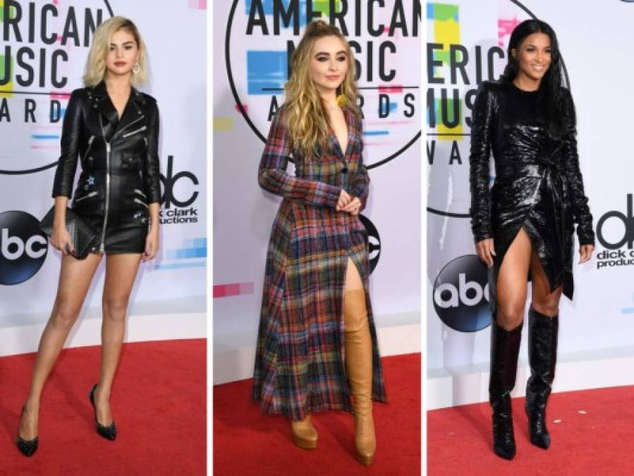 Los famosos que robaron miradas con sus atuendos en los American Music Awards 2017