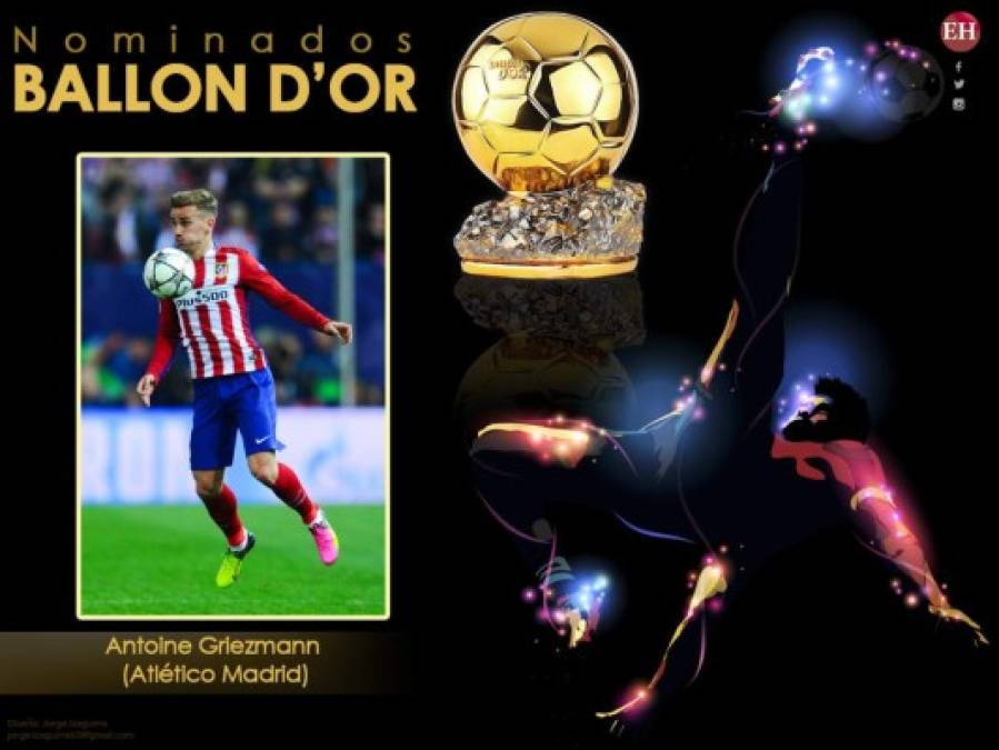 Conoce a los 30 candidatos al Balón de Oro 2016