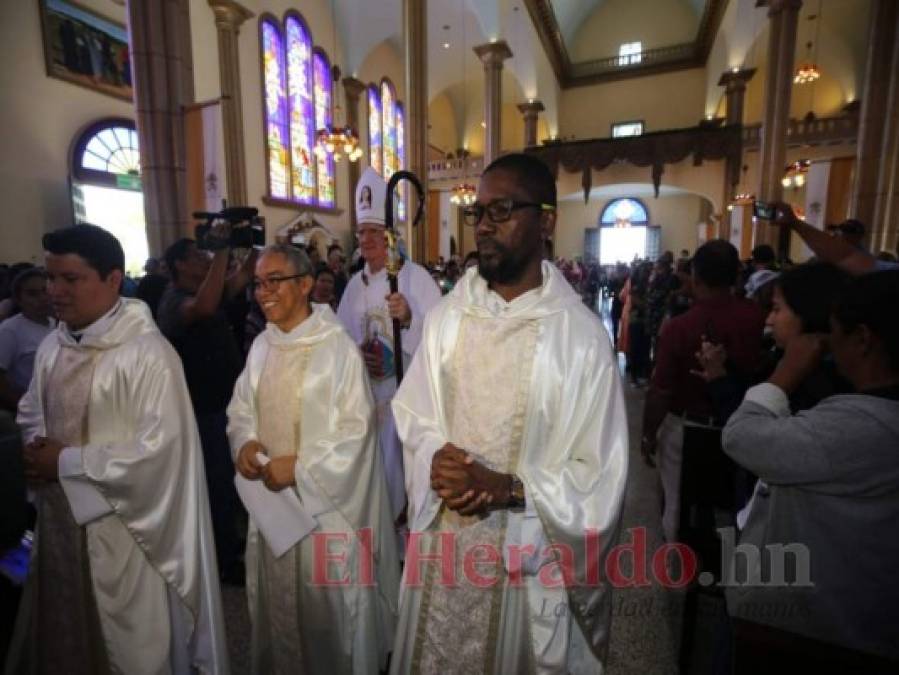 FOTOS: Así rindió honor la Pastoral Garífuna a la Virgen de Suyapa