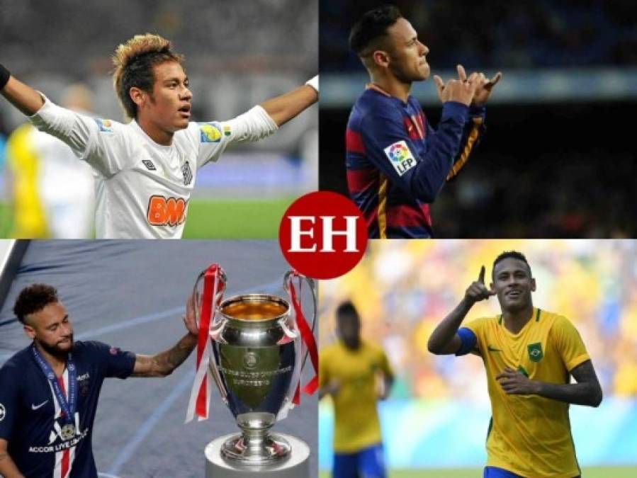 Los momentos que han marcado la carrera de Neymar (Fotos)