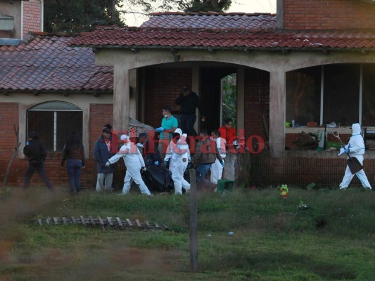 Así fue la exhumación del cadáver del joven asesinado por su cuñado