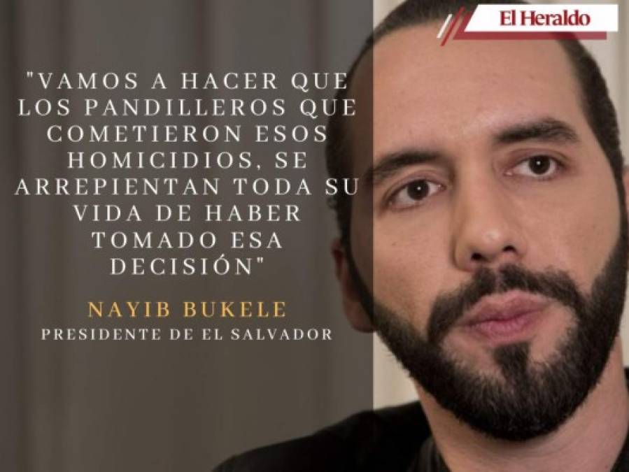 Las frases más polémicas de Bukele contra las maras y pandillas de El Salvador