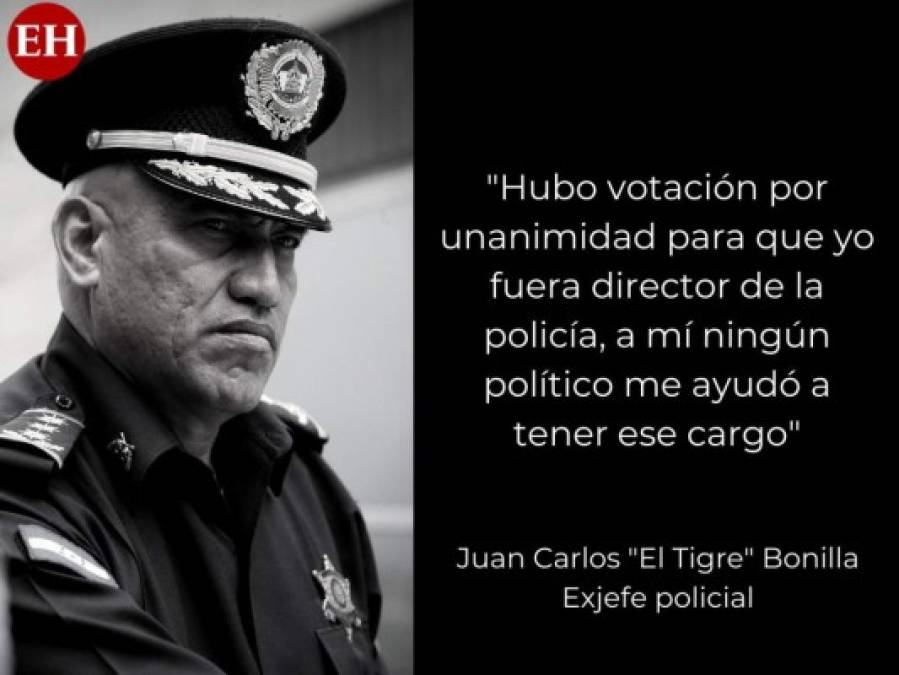 Las polémicas frases de 'El Tigre' Bonilla tras ser acusado por EEUU de narcotráfico