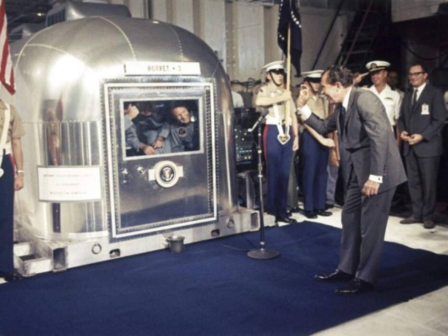 Las históricas imágenes que dejó la llegada del hombre a la Luna en 1965