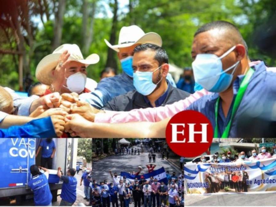 'Honduras se lo agradece': emoción por donación de vacunas desde El Salvador