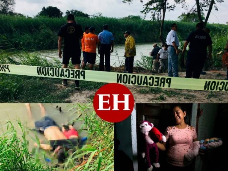 FOTOS: Dramática y dolorosa historia del migrante salvadoreño ahogado junto a su hija en el río Bravo