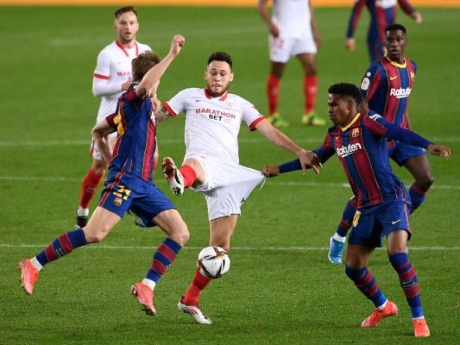 ¡De la frustración a la gloria! Imágenes que dejó la remontada del Barcelona vs Sevilla