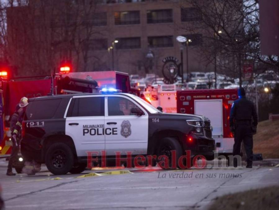 FOTOS: Empleado mata a cinco personas dentro de cervecería en Milwaukee