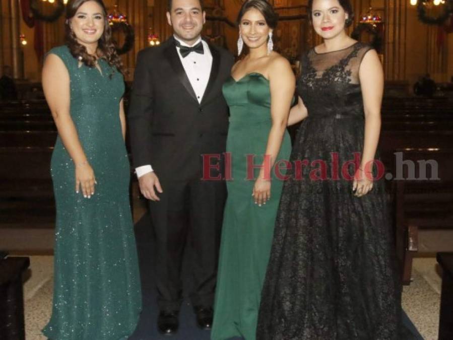 Así fue la boda de Ivonne, hija del presidente Hernández