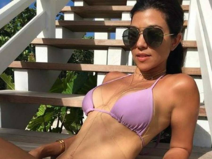 Las mejores fotos de la sensual Kourtney Kardashian