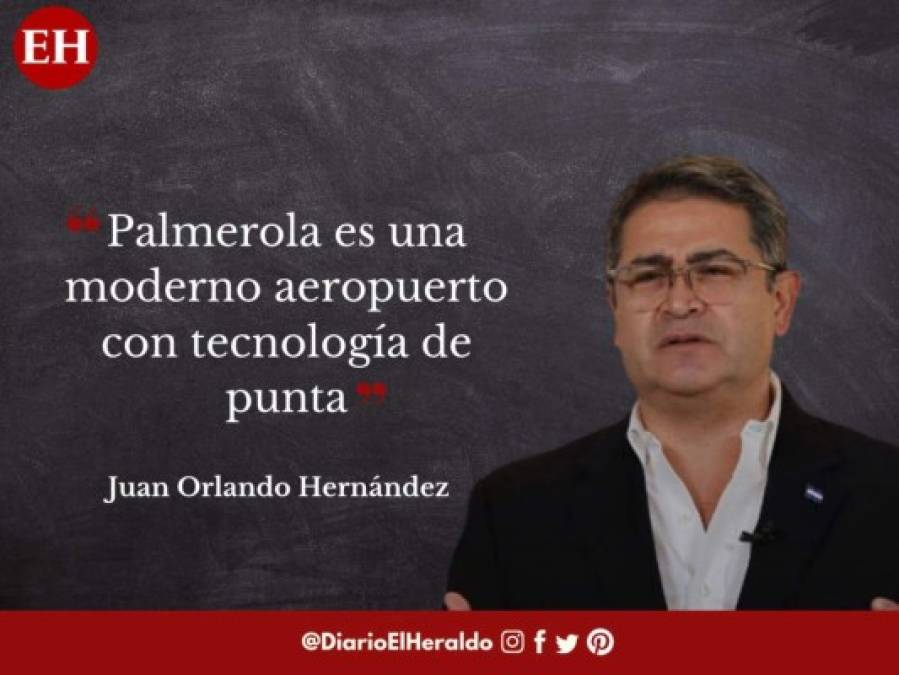 'Estamos construyendo el centro logístico de América': Presidente Hernández sobre Palmerola