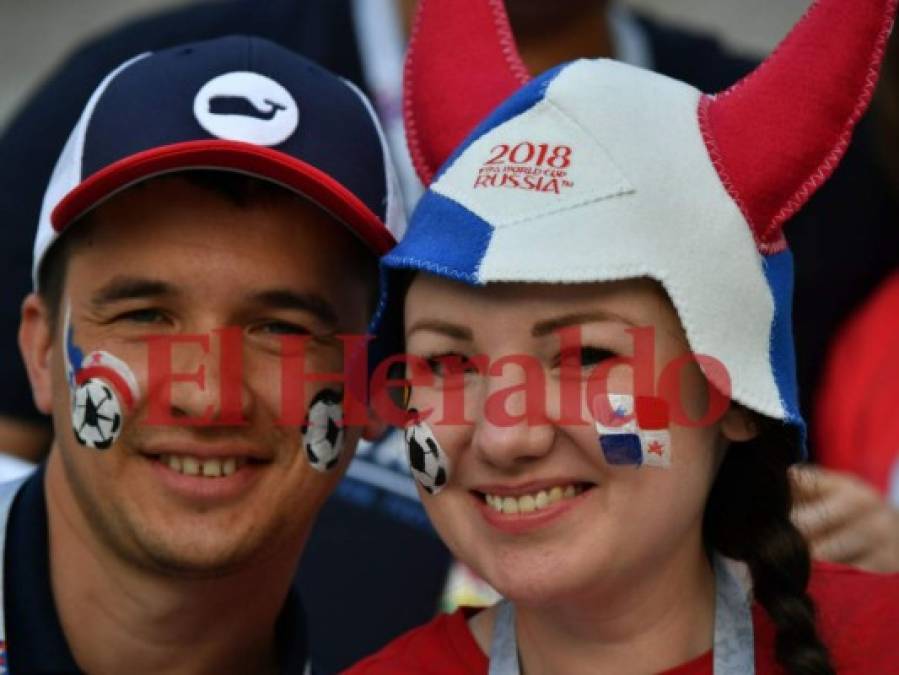 Fotos: Panameños acompañan a su selección en su histórico debut en el Mundial Rusia 2018