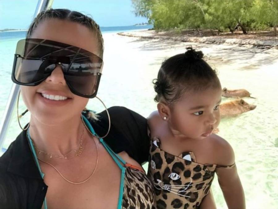 FOTOS: Khloé Kardashian luce silueta de infarto en Las Bahamas