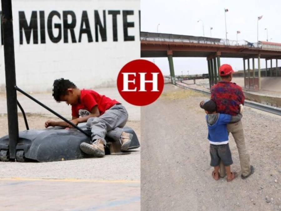 FOTOS: Niños también se aferran al 'sueño americano' de sus padres que migran hacia EEUU