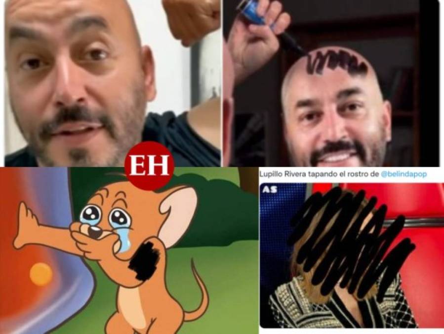 FOTOS: Los mejores memes de Lupillo Rivera y su tatuaje para cubrir el rostro de Belinda