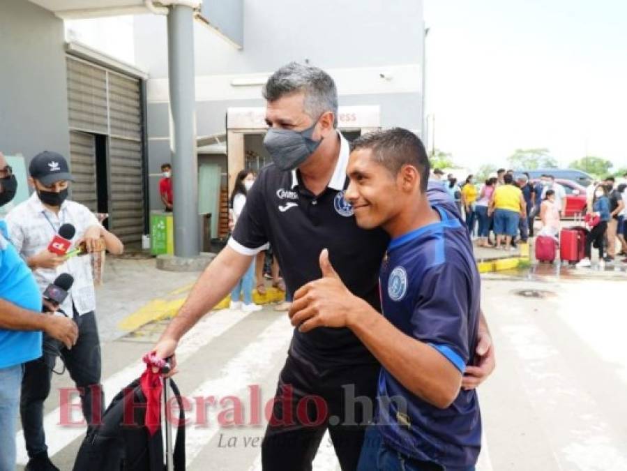 Motagua viajó este lunes a Canadá con la mira puesta en el Forge FC (Fotos)