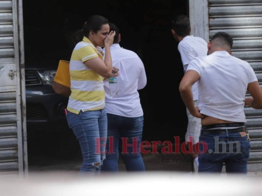 Desgarradoras imágenes dejó el retiro del cadáver de empresario asesinado en Juticalpa