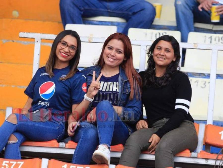 Hermosas hondureñas brillan en la final entre Motagua y Olimpia