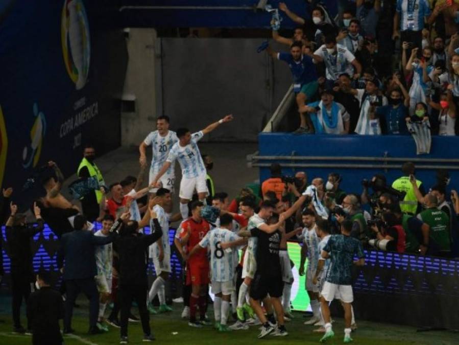 La euforia de Messi y la celebración de Argentina: la final de la Copa América en imágenes