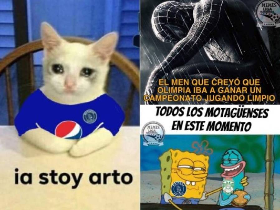 Motagua protagoniza los crueles memes tras el triunfo de Olimpia ante Lobos UPNFM
