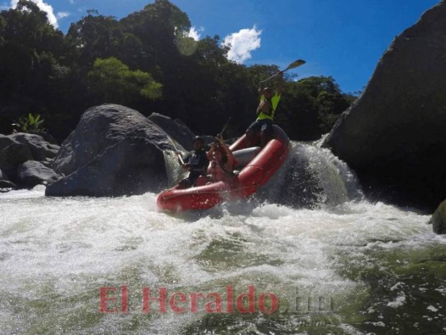 FOTOS: El rafting, una aventura sensacional para disfrutar en el río Cangrejal  