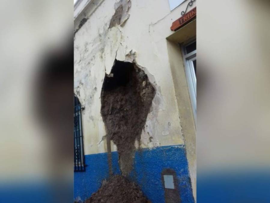 Fuertes lluvias han causado severos daños en Comayagua