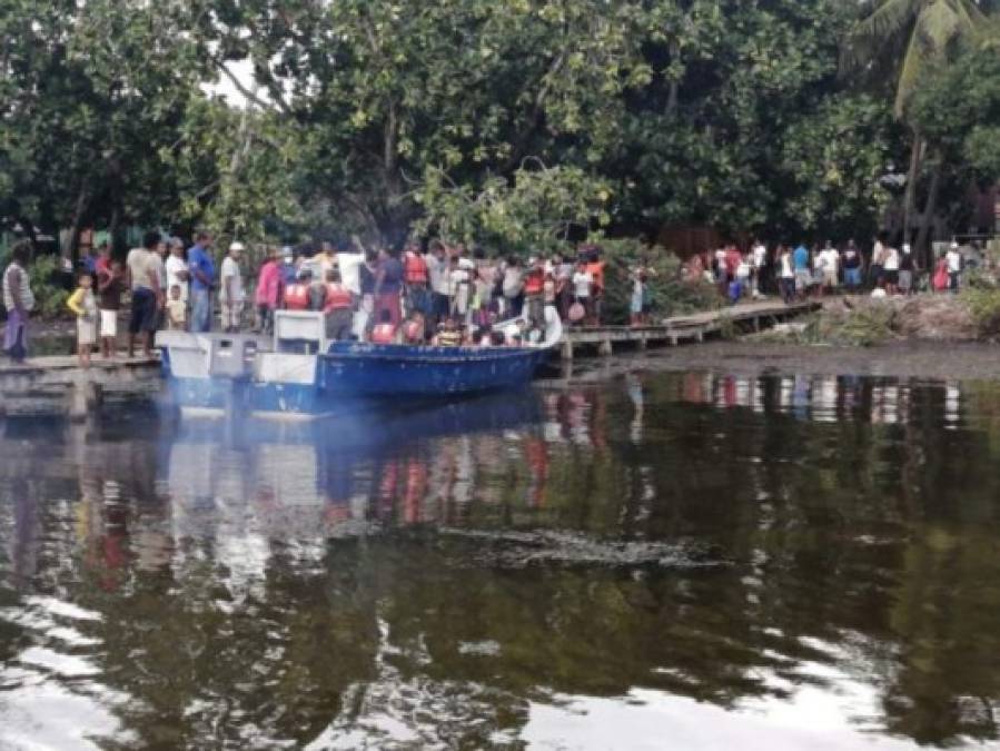 FOTOS: Hondureños comienzan evacuaciones obligatorias ante llegada de Iota