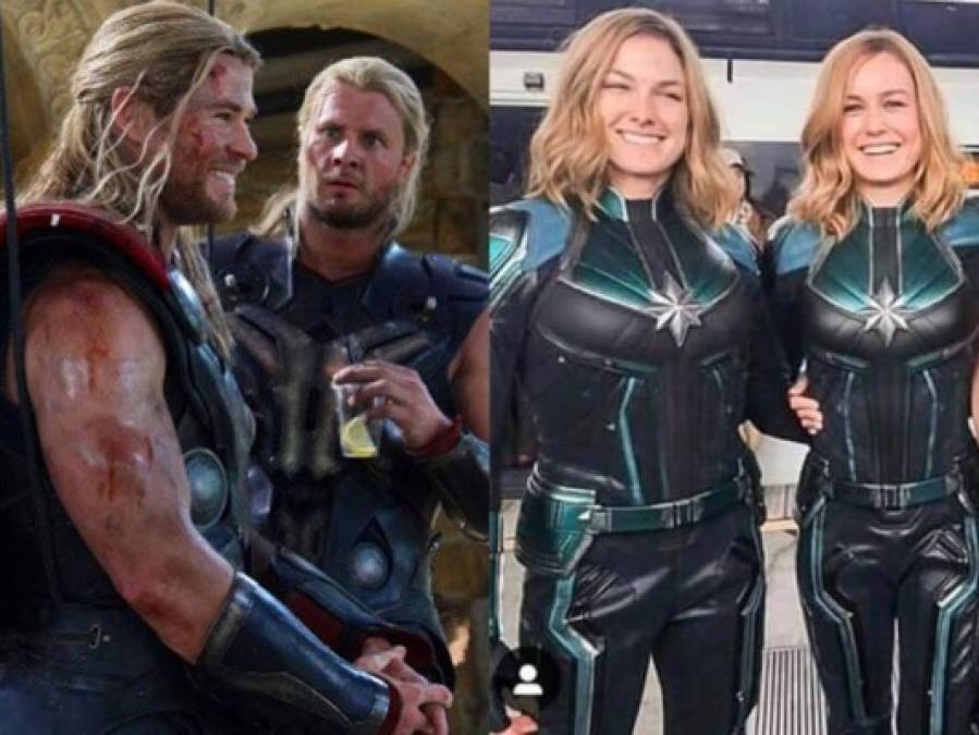 FOTOS: Los dobles de acción de los personajes de Avengers: Endgame