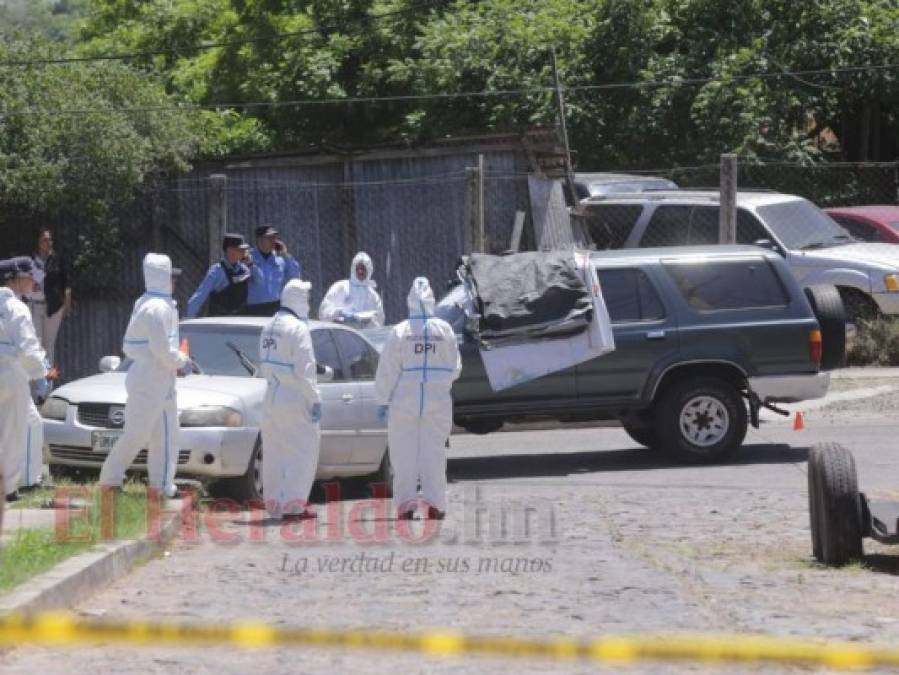 FOTOS: Escena donde asesinaron al exalcalde capitalino Roberto 'Pelón' Acosta