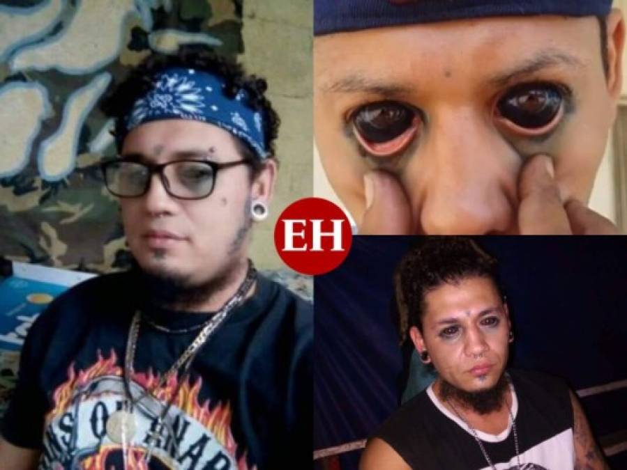 FOTOS: Así era Braulio Bustillo, el hondureño que se tatuó los ojos y fue asesinado