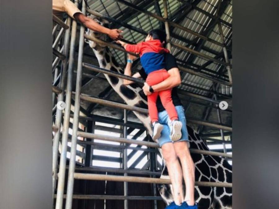 FOTOS: Las vacaciones de Jonathan Rougier y su familia en paradisíacas playas hondureñas