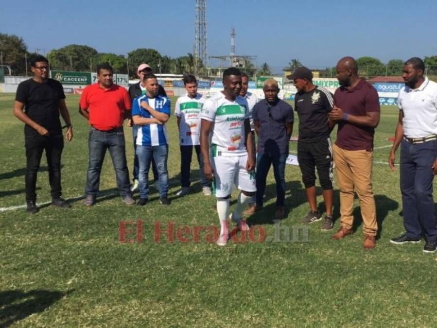 Exglorias de Honduras llegan a la despedida de Edgar Álvarez del fútbol profesional