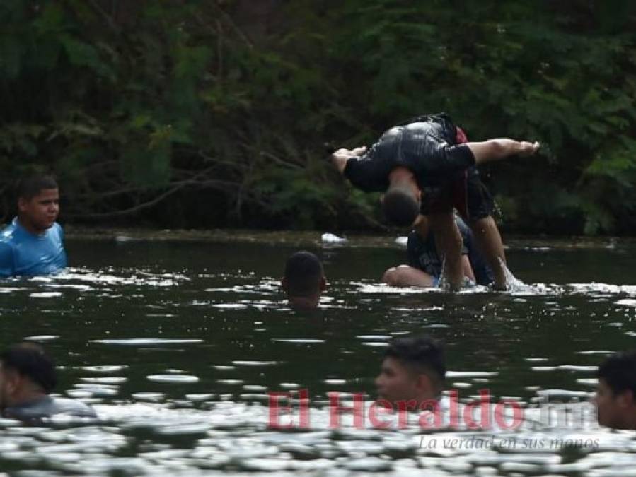 FOTOS: Entre risas, juegos y chapuzones disfrutan la Semana Santa en Pespire