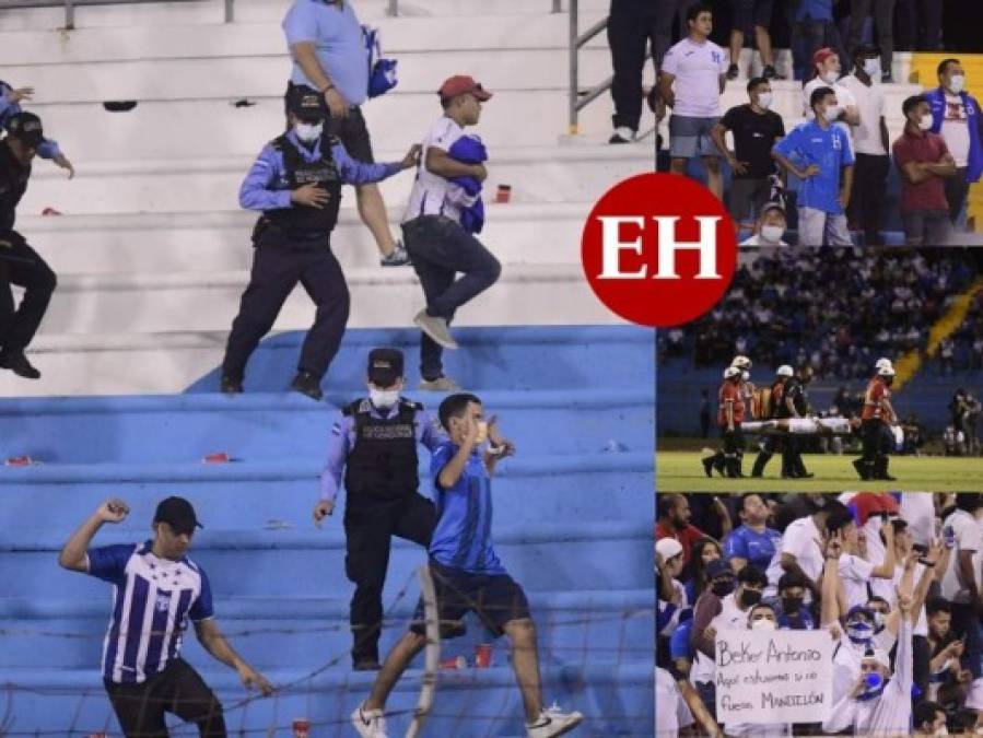 No se vio: Desorden, frustración y disputas en goleada de USA a Honduras